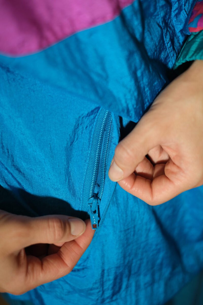 Bunter 90er Windbreaker Second Hand
