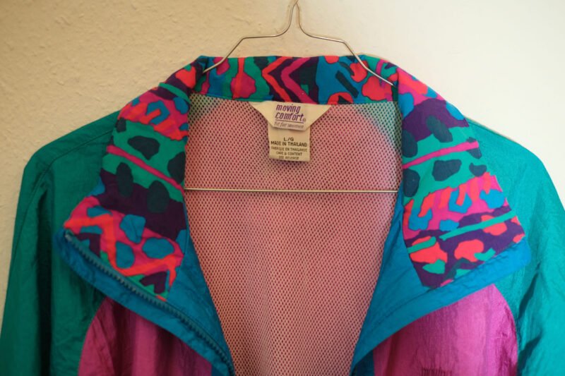 Bunter 90er Windbreaker Second Hand