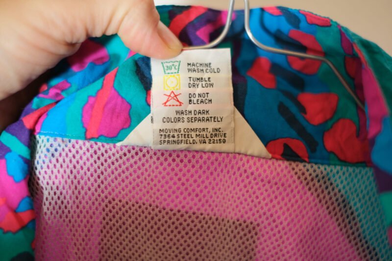 Bunter 90er Windbreaker Second Hand