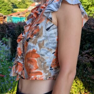 Sommerliche Bluse Second Hand